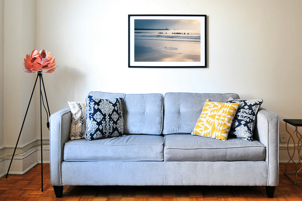 Affiche Longe Côte à Pornichet – Poster Déco Bord de Mer