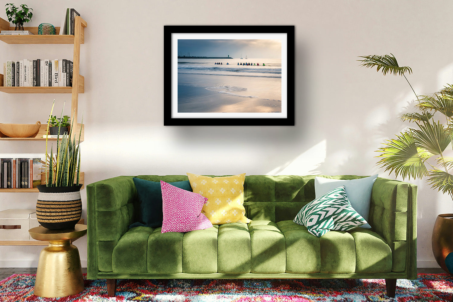 Affiche Longe Côte à Pornichet – Poster Déco Bord de Mer