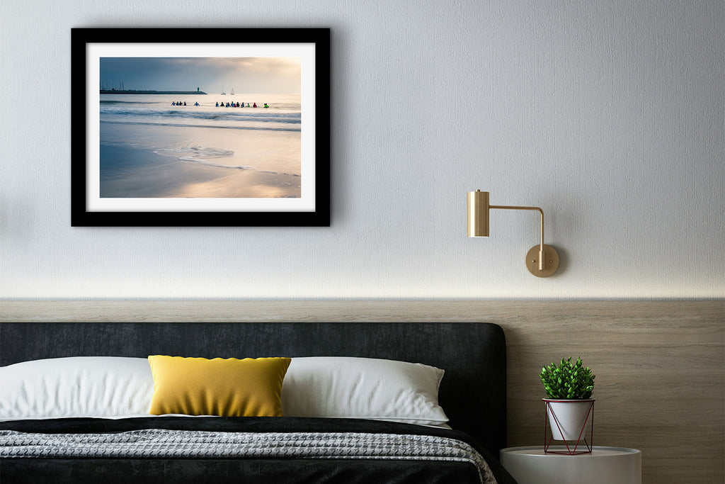 Affiche Longe Côte à Pornichet – Poster Déco Bord de Mer