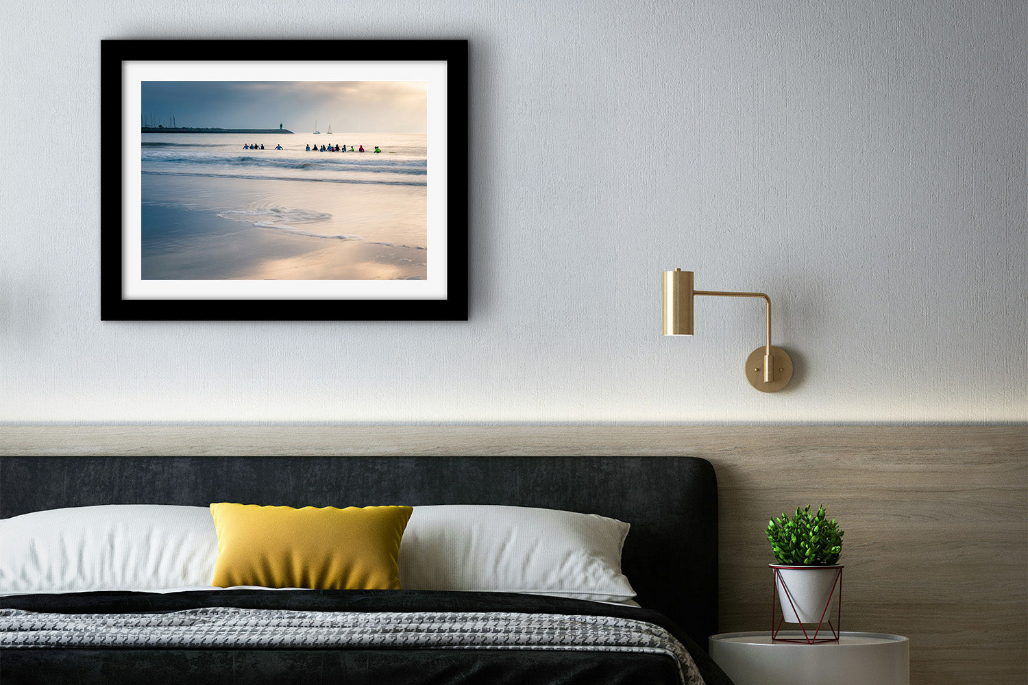 Affiche Longe Côte à Pornichet – Poster Déco Bord de Mer