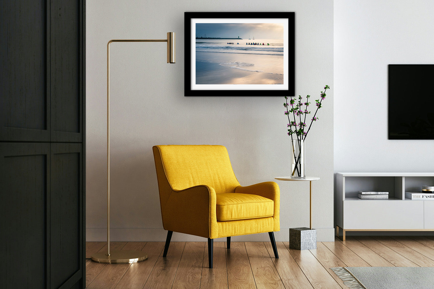 Affiche Longe Côte à Pornichet – Poster Déco Bord de Mer