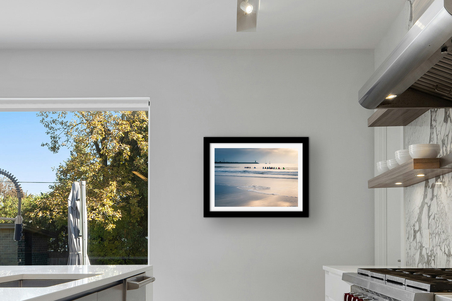 Affiche Longe Côte à Pornichet – Poster Déco Bord de Mer