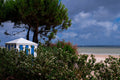 Affiche Cabine de Plage La Baule — Plage Benoît | Déco Bord de Mer Patrick Garnier Photographe