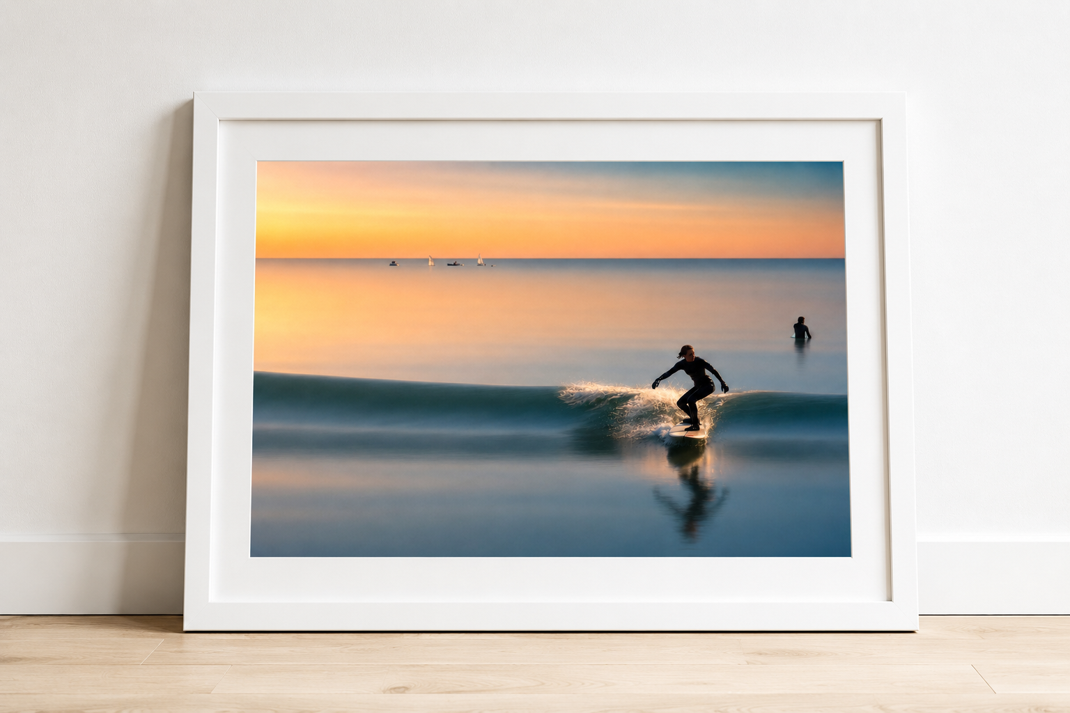 Surfer sur la Vague – Plage Benoît La Baule | Photo Pause Longue Surf Atlantique